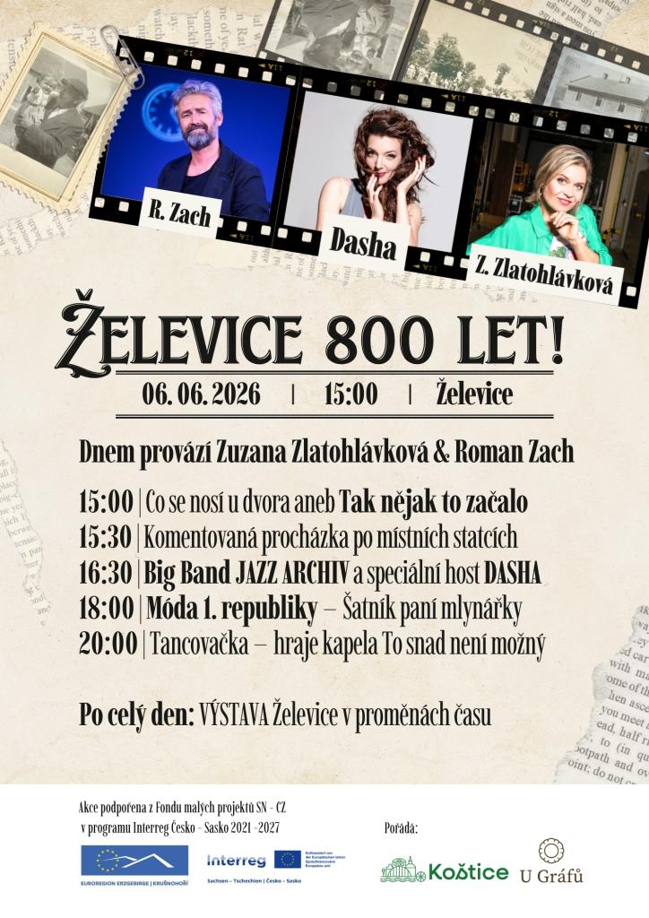 Želevice 800&nbsp;let